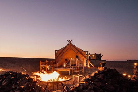 Atlas Mountains and Dinner in agafay desert