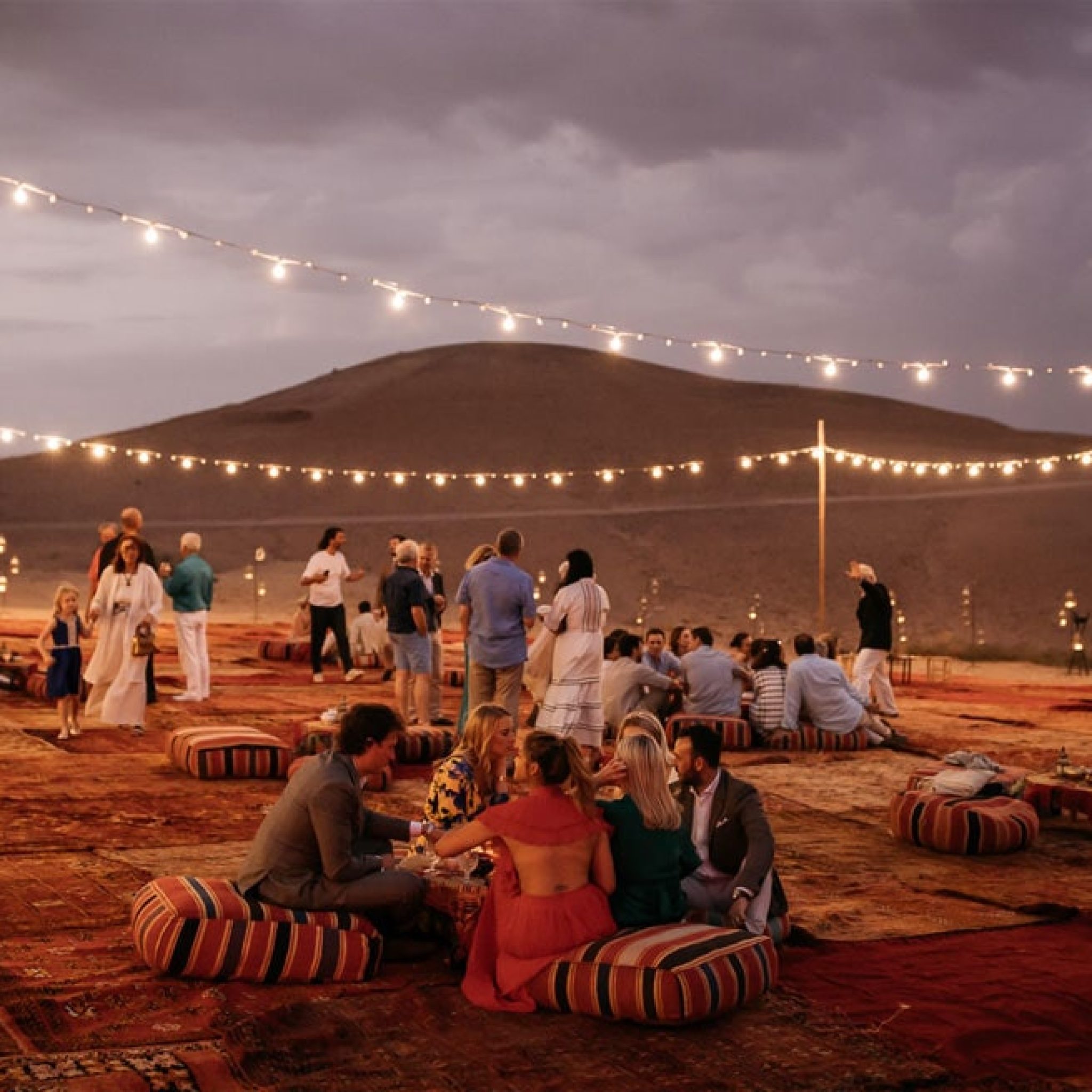 Atlas Mountains and Dinner in agafay desert