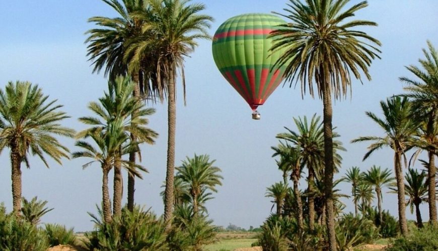 Experience the Magic of Marrakech with a Stunning Hot Air Balloon Ride at Sunrise or Sunset