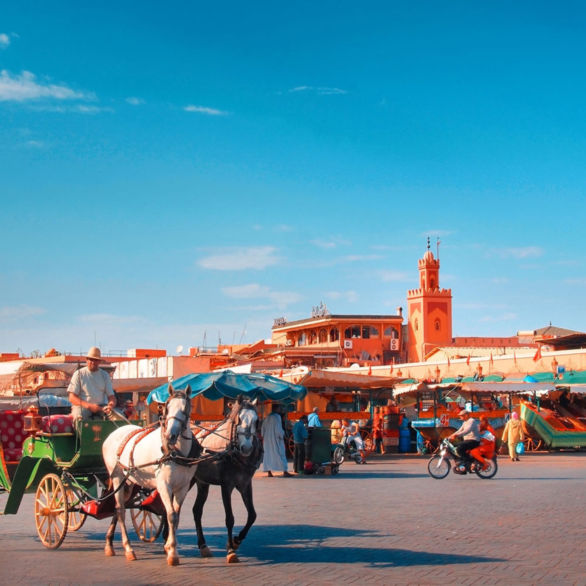 Horse Carriage Ride In Marrakech