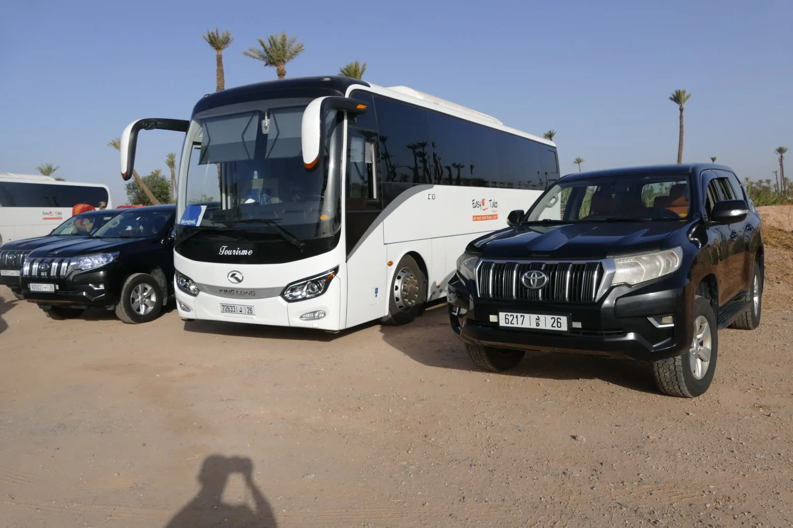 Marrakech Tours, Day Trips & Morocco Adventures 130 EasyTake chauffeur fleet in the Marrakech Palmeraie