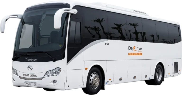 Marrakech Tours, Day Trips & Morocco Adventures 131 EasyTake touring coach with driver in Marrakech