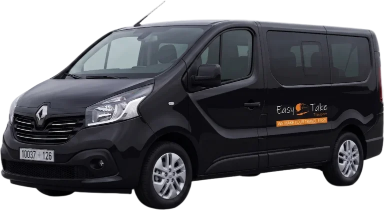 Marrakech Tours, Day Trips & Morocco Adventures 134 Renault Trafic van with driver in Marrakech