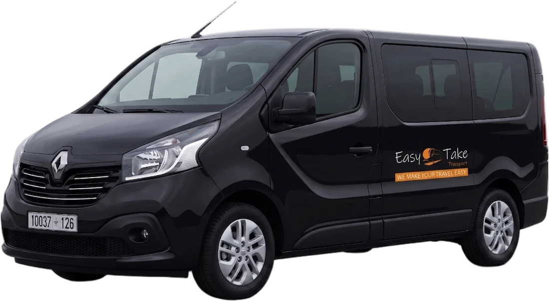 Renault Trafic 9-seat van with driver in Marrakech